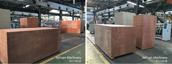 Butyl tape equipment sent to Malaysia